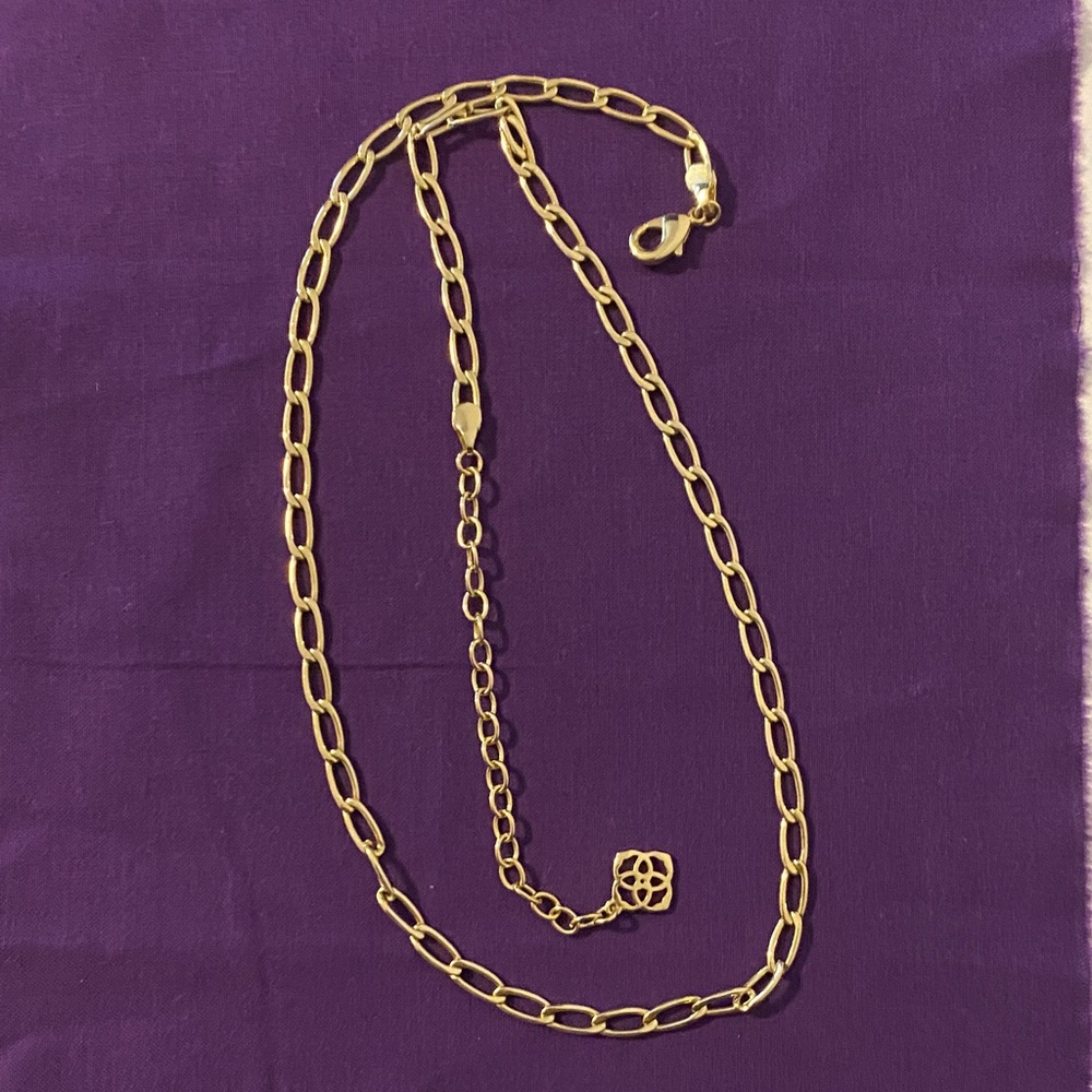 Kendra Scott Gold Link Necklace